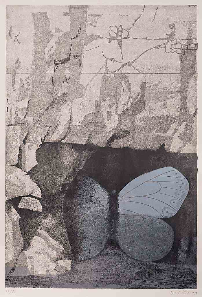 Schmetterling im Tunnel