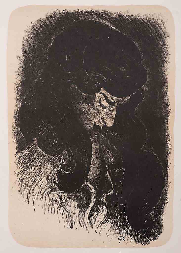 Ringela, ein Frauenkopf